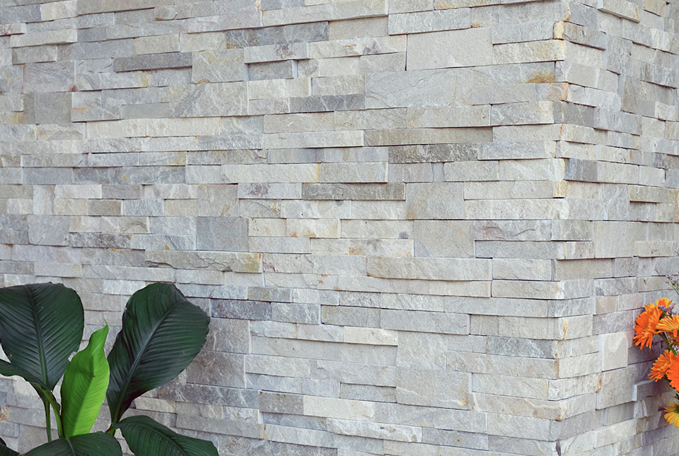 Norstone Sierra XL Stone Veneer Demo Wall